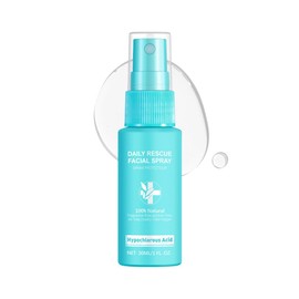 Daily Rescue Facial Spray, Hypochlorous Acid Spray, Reduce Redness and Breakouts, 100% Natural Fragrance Free, Alcohol Free, Oil Free, Cruelty Free Vegan (1)