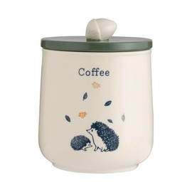 Price & Kensington Woodland Collection Ceramic Storage Container and Lid with Silicone Seal | (Coffee)