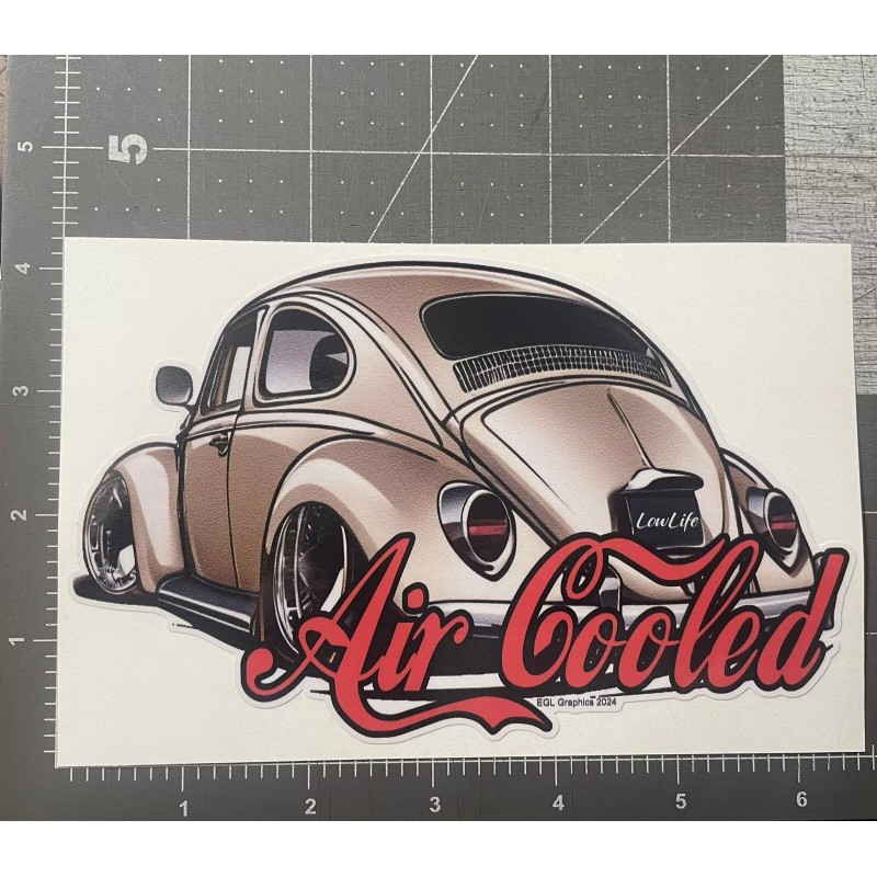 EGL Graphics Lowlife V Dub Decal Sticker Low Life Slammed