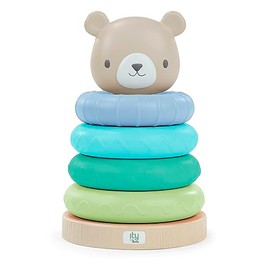 Ingenuity Juguete Didáctico con 4 Aros Apilables de Oso