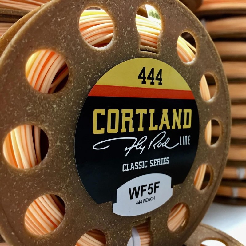 Cortland Classic Peach Weight Forward Floating Fly Fishing Line #7