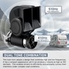 Car Horn Kit with Button, 12v Air Horn for Car