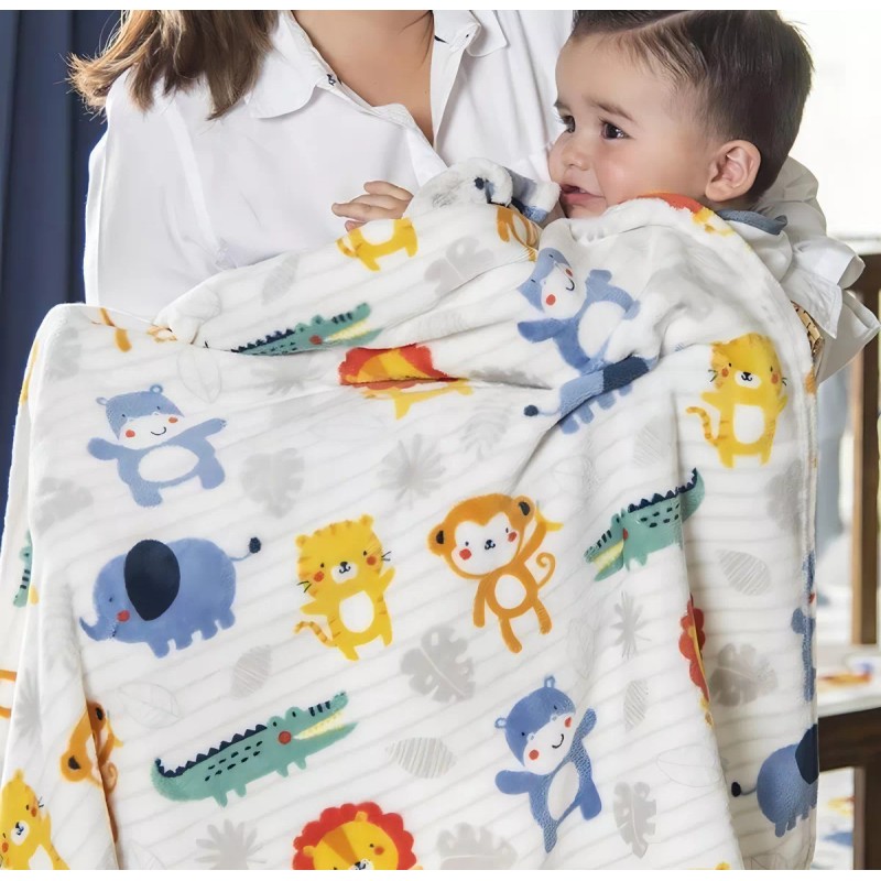 Vianney Cobertor Baby Carriola Friends Vianney