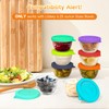 Sophico Silicone Replacement Lids for Libbey 6.25 ounce Small Glass