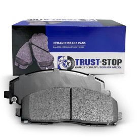 Trust-Stop SS323 Ceramic Brake Pads Rear Set Replacement for Hyundai Elantra Tiburon 94-08