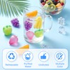 20 Pack Reusable Plastic Ice Cubes Refreezable Ice Cubes for