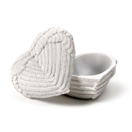 Puckator Wings of Heart Angel Wings Trinket Box - Vintage Room Decor - Keepsake Box for Teen Girls Women - Jewellery Holder - Coquette Spiritual Gifts Jewelry Organiser Necklace Stand Bracelet Holder