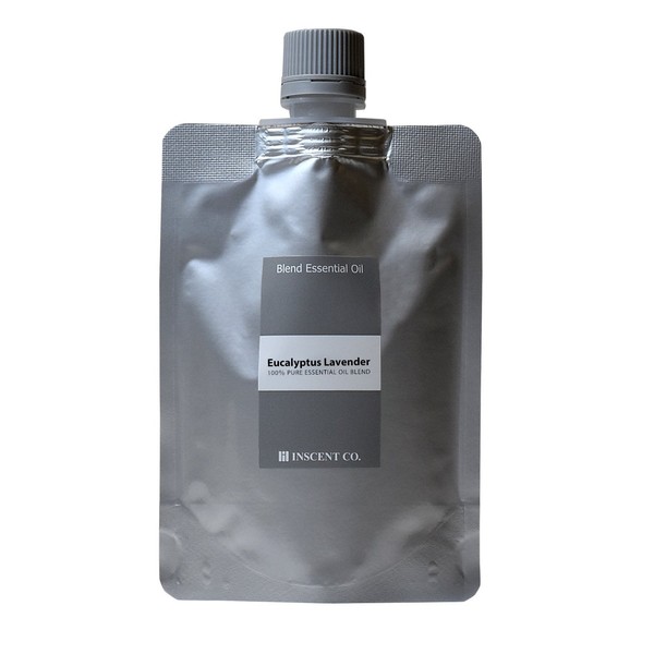 Eucalyptus Lavender 3.4 fl oz (100 ml) (Refill Aluminum Pack) Aroma Blend Incents Essential Oil 3.4 fl oz (100 ml)