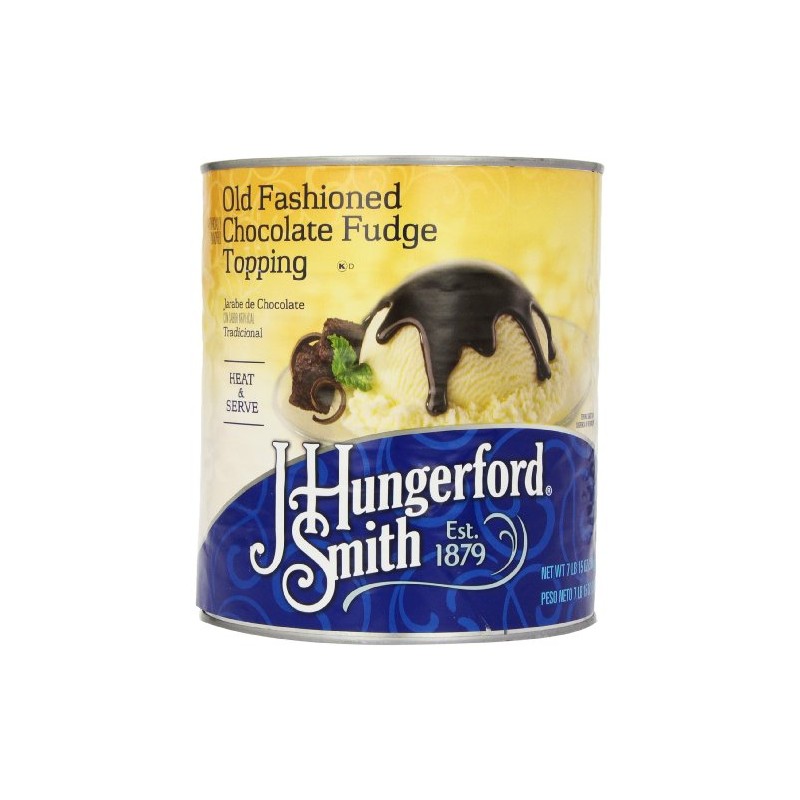 J. Hungerford Smith Hot Fudge Topping, Old Fashion, 127 Ounce