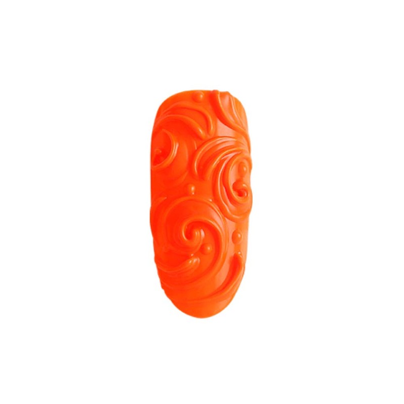 Bluesky UV Gel Emboss Carving Gel for Nail Art, Orange,