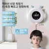 스마트 체중계 키측정기 전자식 휴대용 가정용 정밀 신장측정기 블루 [블루]