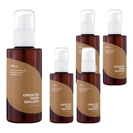 Isntree Green Tea Fresh Emulsion, 120ml, 5 pieces / 이즈앤트리 그린티 프레쉬 에멀전, 120ml, 5개