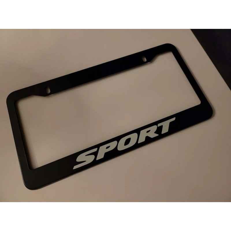 Red Line GLOWING Honda Sport License Plate Frame Tag Cover
