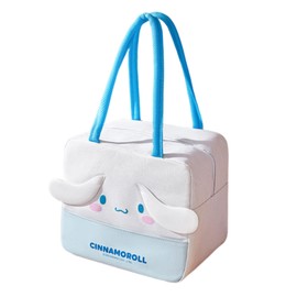 Cute Lunch Bag for Women, Leakproof Cartoon Lunch Box, Reusable Large Capacity Lunch Tote Bag for Work Travel Picnic