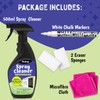 Chalkola Chalkboard & Whiteboard Cleaner Spray Kit (500ml) | 100%