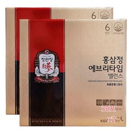 CheongKwanJang Everytime Balance Everyday 30 x 2 60 packets immunity red ginseng / 정관장 에브리타임 밸런스 에브리데이 30 x 2 60포 면역력 홍삼