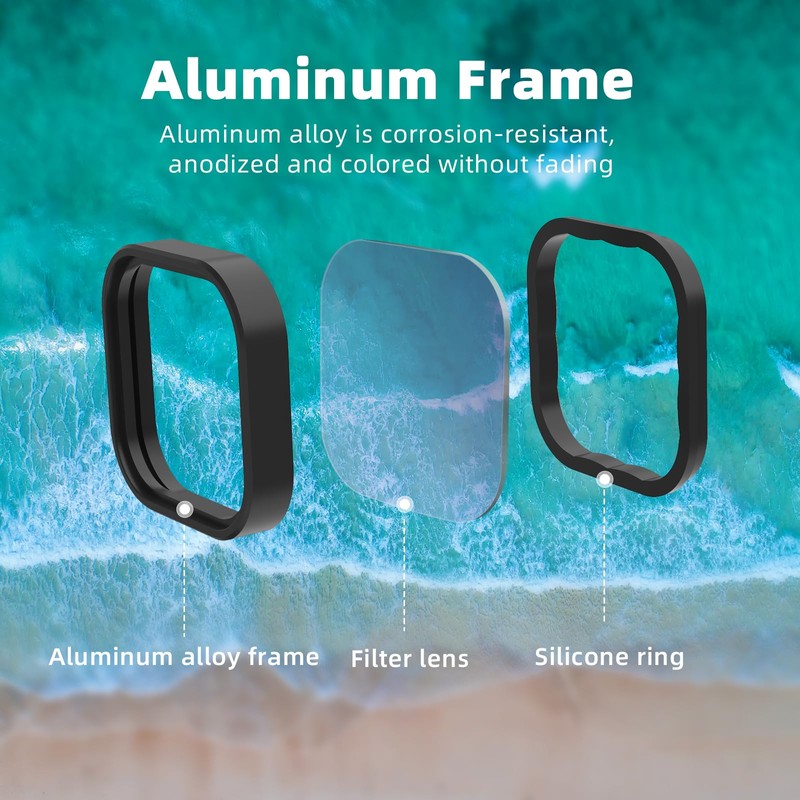 3 Pack Filter ND8 ND16 ND32 Compatible with Go Pro