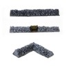 War World Gaming Rock Wall Corner Part | Painted x