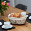 CALUTEA Modern Bread Basket // Wire Basket Vintage Look //