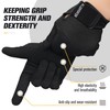 eLusefor SkinFit Precision Shooting Gloves – Wrap-Fingers Design, 360° Touchscreen