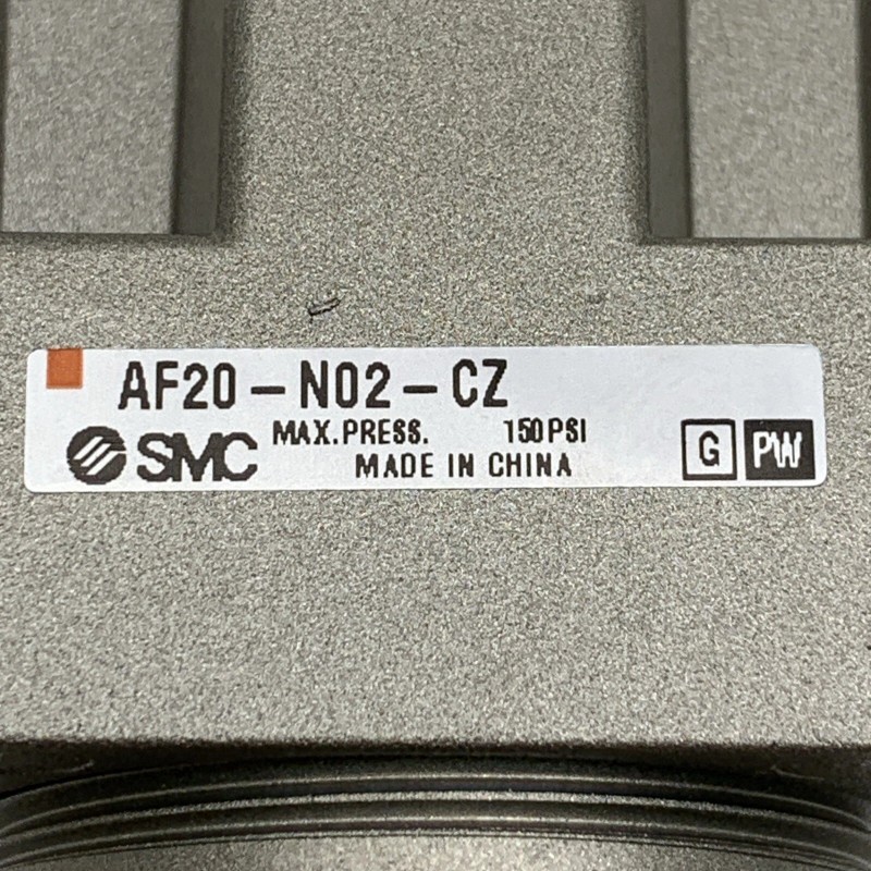 SMC AF20-N02-CZ Modular Compressed Air Filter 1/4" NPT, 150PSI, Auto