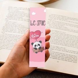 CVANU Cute Faces & Positive Quotes Theme Printed Bookmarks for Books_Set of 20 (15.2 x 3.8cm)_c13