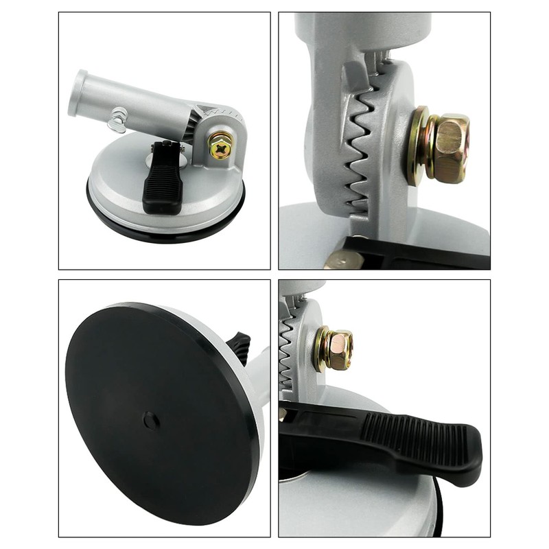 ULZOZN Flag Pole Holder Suction Cup Style Universal Adjustable Multiposition