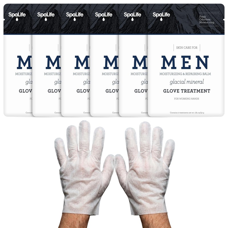 Spa Life Men's Glacial Mineral Moisturizing And Repairing Balm For