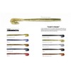 Yum Lures Thump'N Worm Soft Plastic Swim Bait U-Tail Fishing