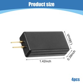 Yumfugu Pack-4 Car Airbag Detection Simulator, Car Airbag Testing Tools, Universal Automotive Airbag Finding Repair Detector Instrument Tool, for Car Truck SUV Pickup (Black)