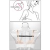 uxcell Elastic Non-slip Adjustable Bra Shoulder Strap Clips Holder for