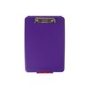 Dexas Slimcase Storage Clipboard, Purple