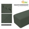 Easy-Going Funda otomana elástica fácil de Usar, Taburete de Almacenamiento