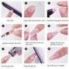 BNG Dual Forms System Flat Square Full Cover Poly Nail