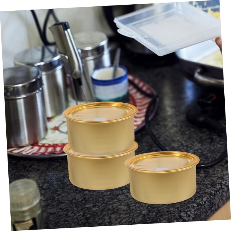 Ciieeo 10 Pcs Aluminum Tins with Easy Open Lids Versatile