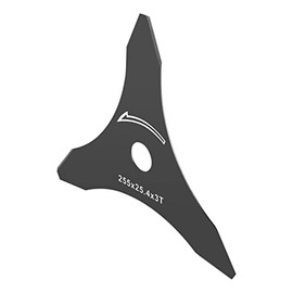 TOPINCN Accesorios para Cuchillas de Desbrozadora, Cuchilla de Repuesto para Cuchillas de Cortacésped, Accesorios Negros, 1 Unidad, 3, 3 Dientes