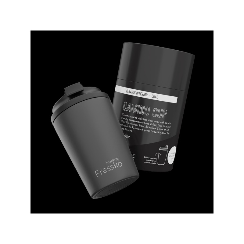 Fressko Reusable Camino Insulated Cup - 12oz Coal