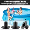 2 pcs Pool Wall Plug Above Ground Swimming Pool Pump