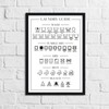 JasonCarlMorgan Winster Creations Laundry Guide 2 Simple Wall Home Decor