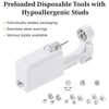 40Pcs Ear Piercing Gun Kit, Disposable Ear Piercing Kit, Include