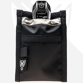 Xtreme Sight Line ~ Xecutive Faraday Bag for Keyfobs and Other Small Electronics ~ Vehicle and Data Security ~ Tracking/Hacking Defense