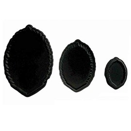 PME JEM Rose Leaf Cutters, Set of 3,White,9 x 2 x 16 cm