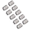 ViaGasaFamido Pack of 10 Insert Nut Reducing Repair M6X1.0 Inner