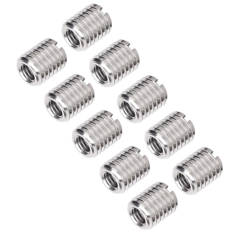 ViaGasaFamido Pack of 10 Insert Nut Reducing Repair M6X1.0 Inner