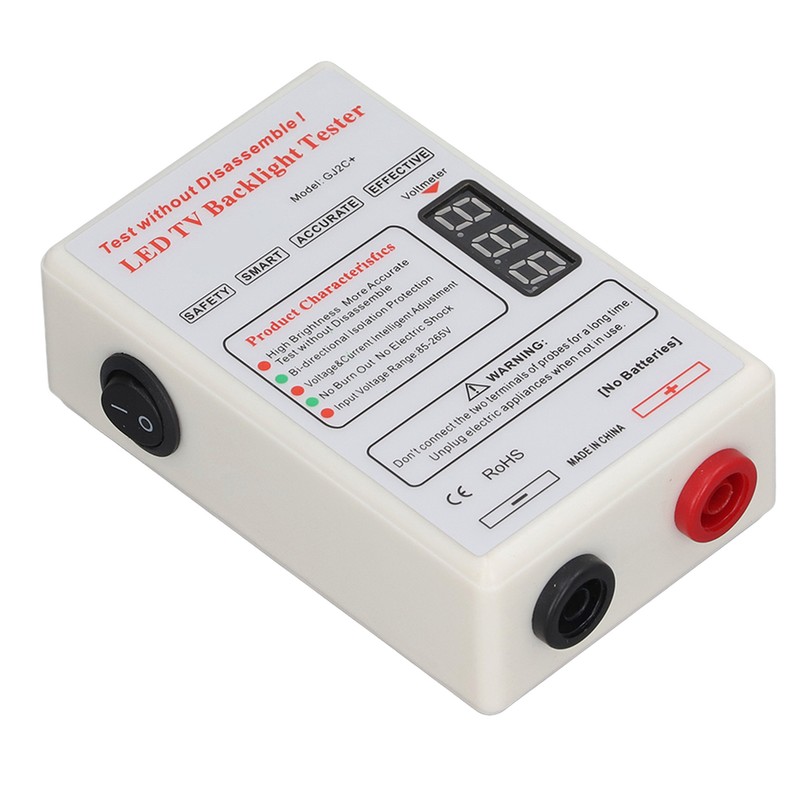 LED Light Tester Free Screen Removal Soft Start Portable TV