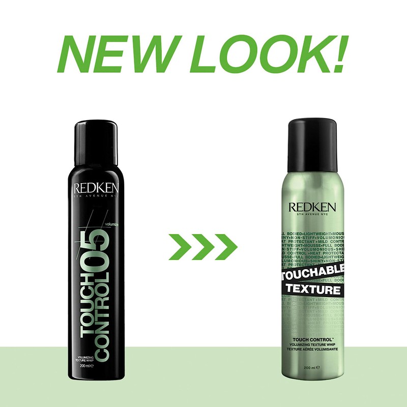 REDKEN Touchable Texture, Volumising Foam for Long-Lasting Shine and a