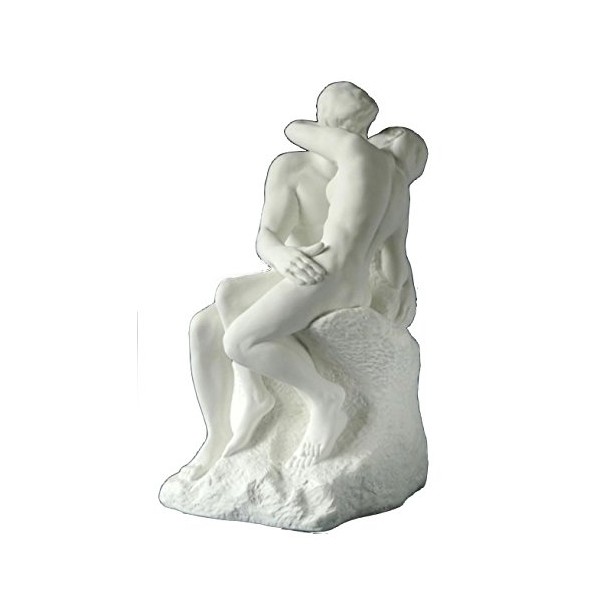 Parastone Museums Kollektion Statua - Il Bacio - museo Replica di Auguste Rodin, 14 cm
