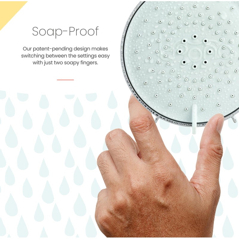 The Showerhead by Boona (King Krome) - Max Pressure