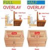 LUCKYBEE 175 Degree Hinge 2 Pack Concealed Hinge Metal Core