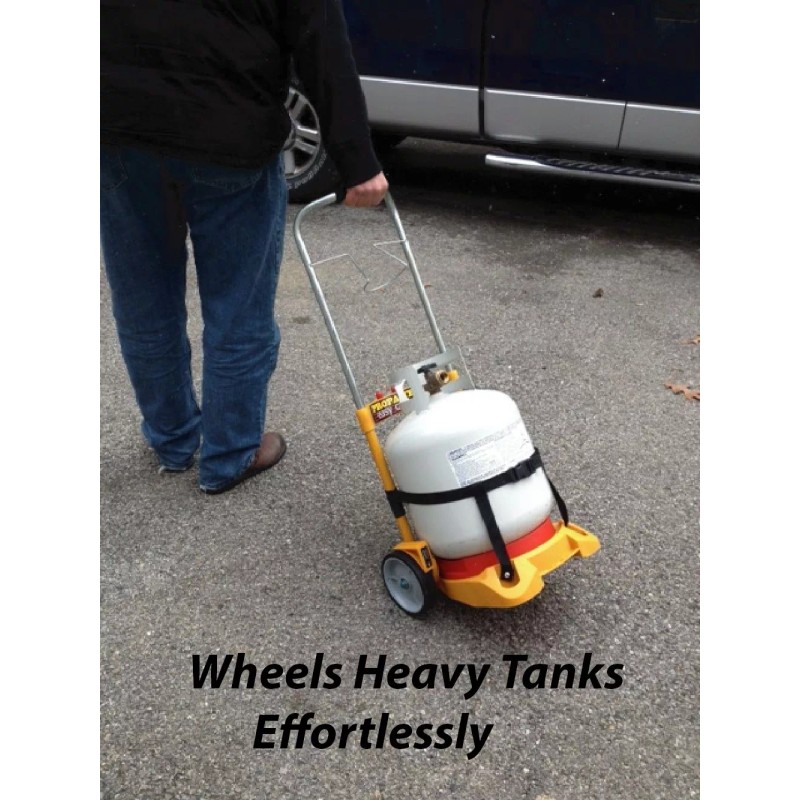 Propane Cylinder Dolly LP Cart BBQ Grills heaters hand truck